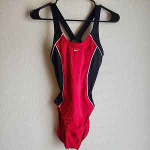 Nike One Piece SwimSuit Size 8